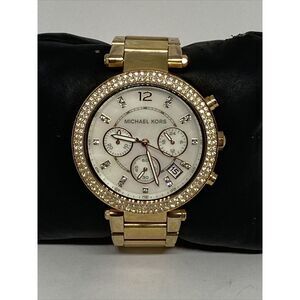 Michael Kors Parker MK5491 Women's Gold Stainless Steel Analog Dial Watch VK704